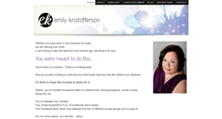 Desktop Screenshot of emilykristofferson.com